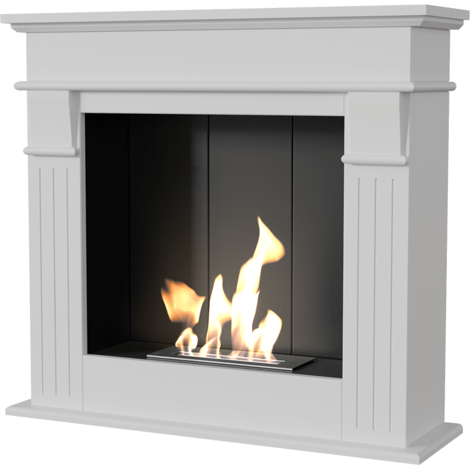 Биокамин в портале Kratki AUGUST Белый лего Биокамин в портале Kratki AUGUST Белый лего